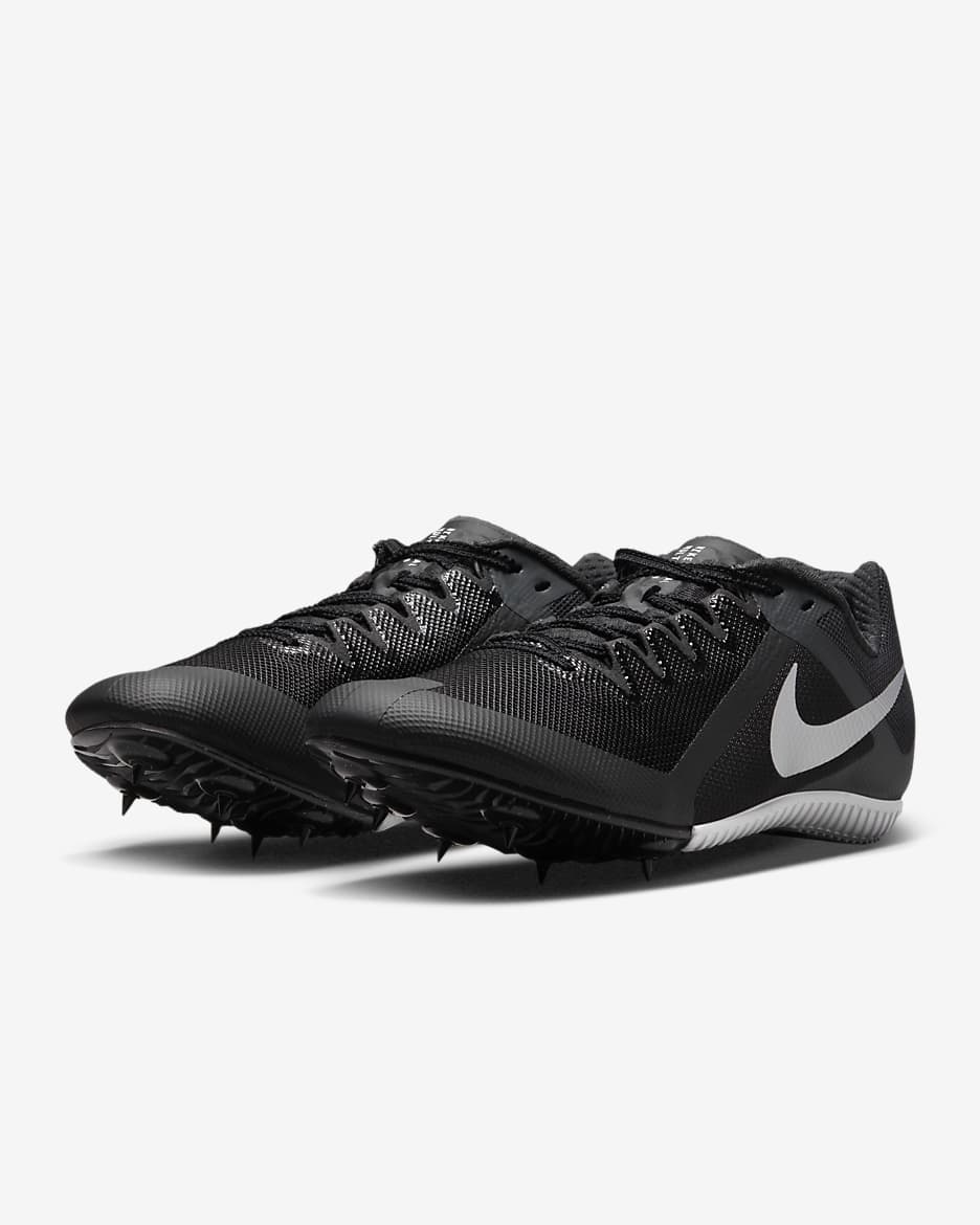 Nike Rival Multi Track & Field Multi-Event Spikes - Black/Light Smoke Grey/Dark Smoke Grey/Metallic Silver