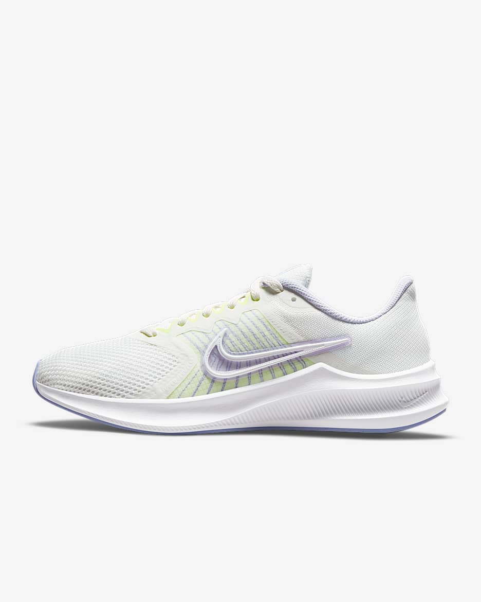 Nike Downshifter 11 Women's Road Running Shoes - Summit White/Lime Ice/Volt Glow/White