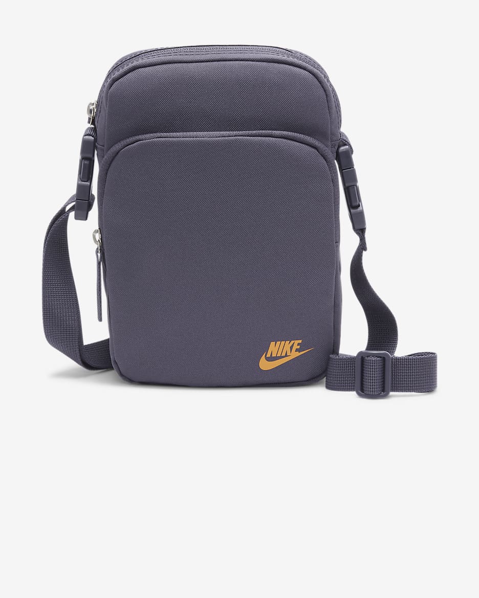 Nike Heritage Crossbody Bag (4L) - Gridiron/Gridiron/Monarch