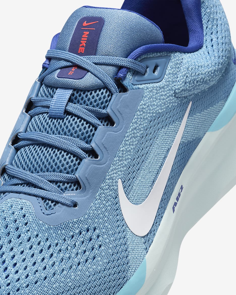 Tenis de correr en pavimento para hombre Nike Winflo 11 - Tormenta del Egeo/Azul báltico/Azul glacial/Blanco