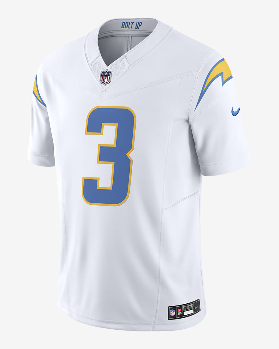 Derwin James Jr. Los Angeles Chargers Men's Nike Dri-FIT NFL Limited Jersey - White
