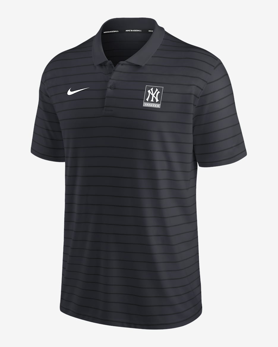 Polo para hombre Nike Dri-FIT Striped (MLB New York Yankees) - Azul marino