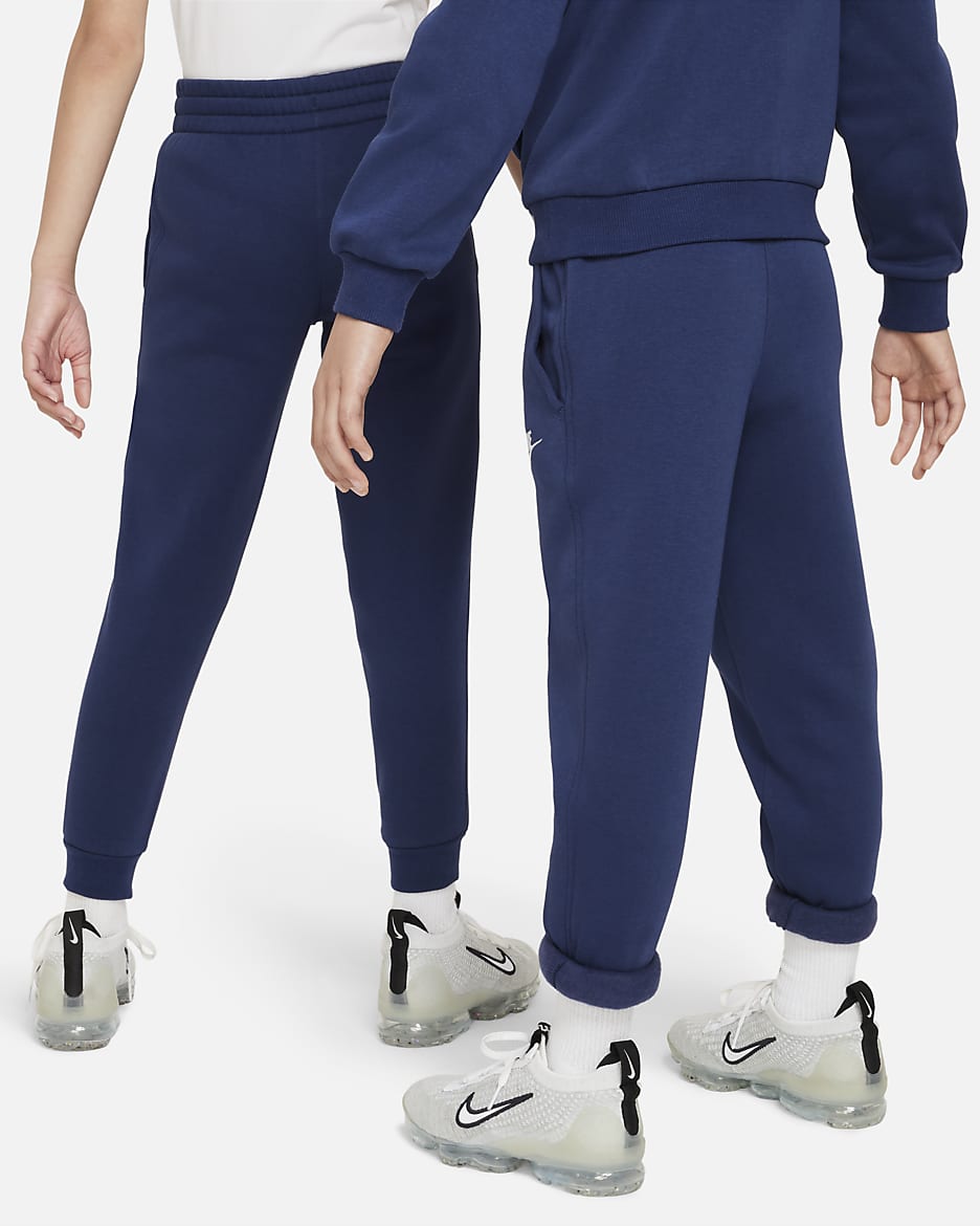 Nike Sportswear Club Fleece joggingbroek voor kids - Midnight Navy/Wit