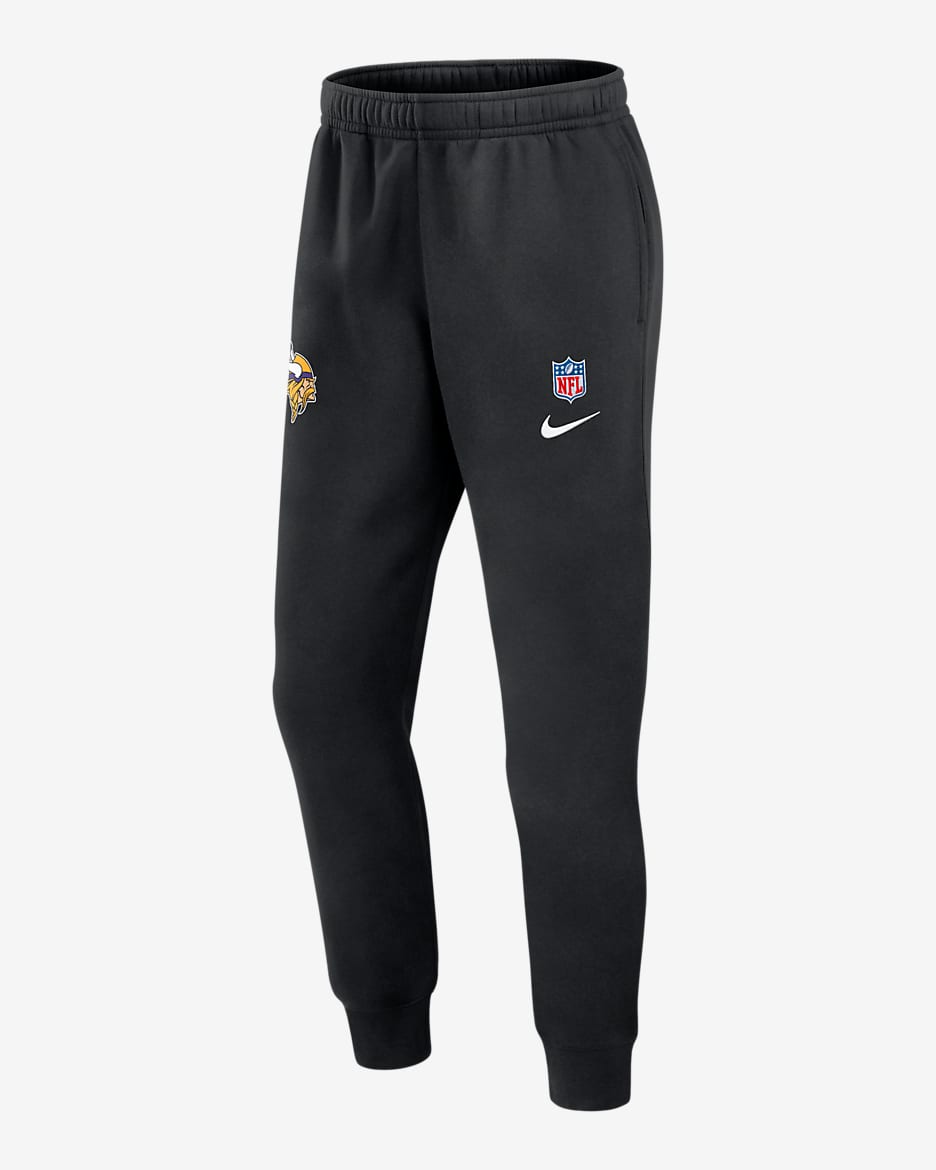 Minnesota Vikings Sideline Team Issue Club Men's Nike NFL Pants - Black