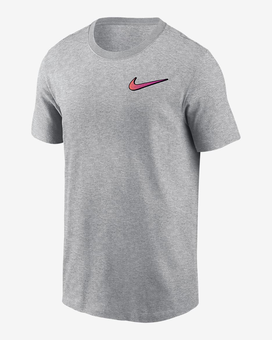 Nike Men's Dri-FIT Tennis T-Shirt - Dark Grey Heather