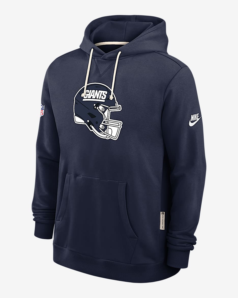 New York Giants Sideline Alt Men's Nike Dri-FIT NFL Pullover Hoodie - Royal