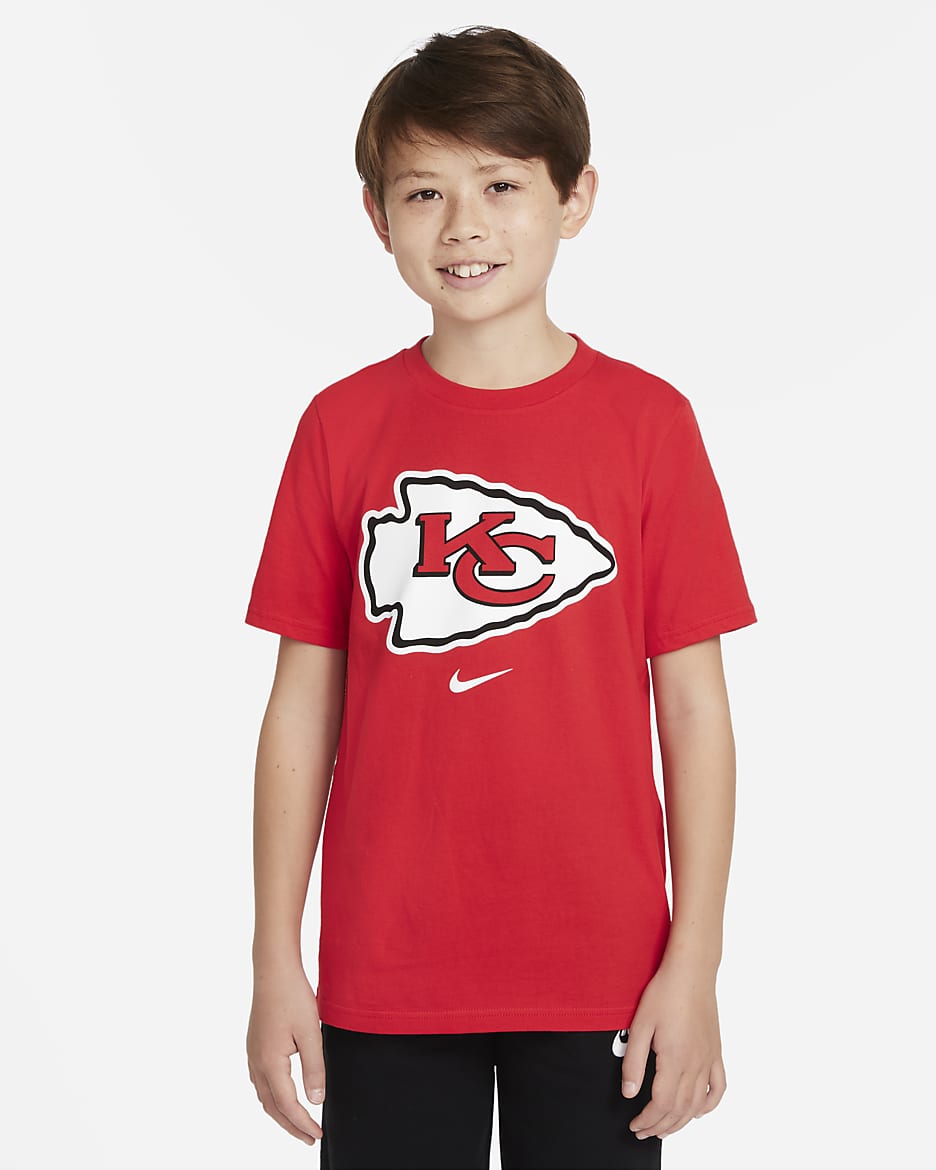 T-shirt dla dużych dzieci Nike (NFL Kansas City Chiefs) - University Red