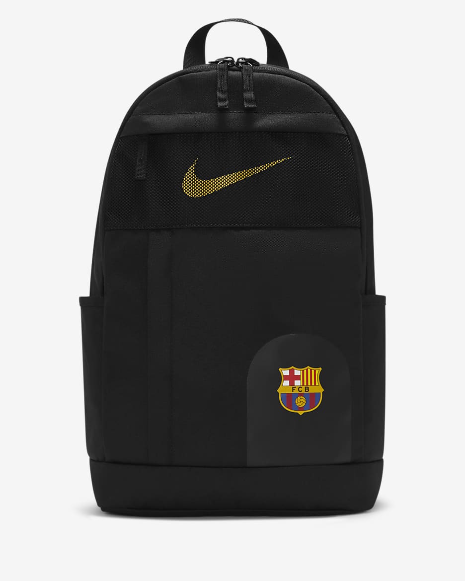 F.C. Barcelona Backpack (21L) - Black/Black/Varsity Maize