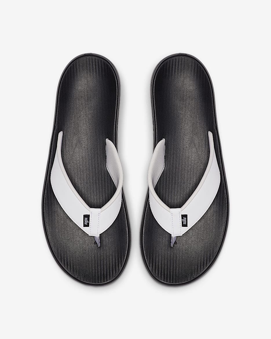 Nike Kepa Kai Men's Flip-Flops - White/Black/White