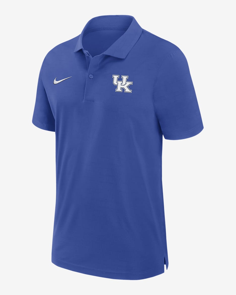 Kentucky Wildcats Sideline Men's Nike Dri-FIT College Polo - Royal