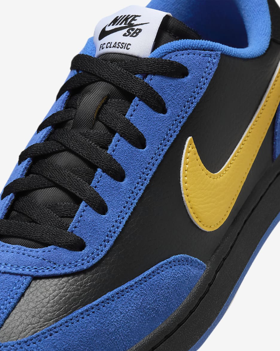 Nike SB FC Classic Skateboardschuh - Royal Blue/Schwarz/Weiß/Varsity Maize