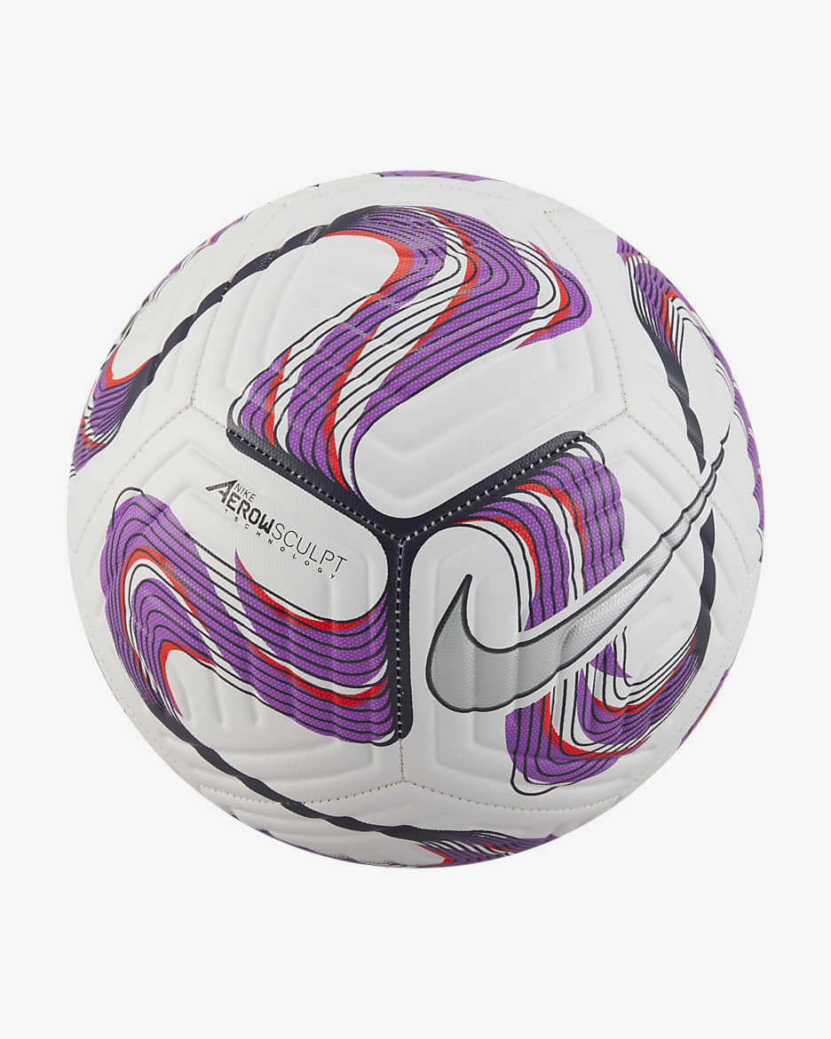 Balón de fútbol NWSL Academy - Blanco/Hipervioleta/Carmesí brillante/Plata metalizado