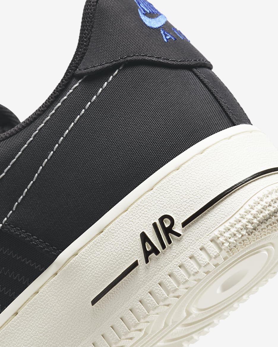 Nike Air Force 1 '07 LV8 Men's Shoes - Black/Black/Anthracite/Sail