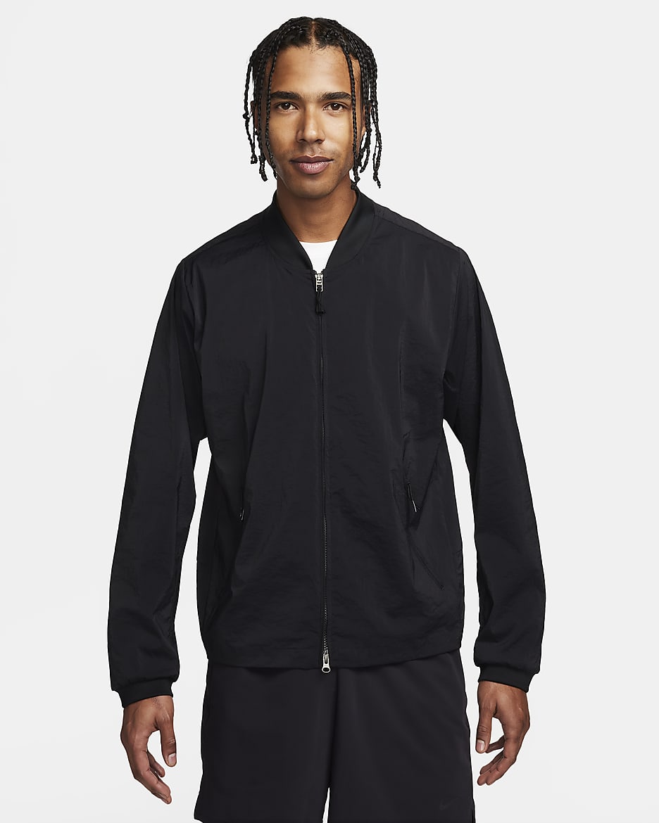 Nike APS Men's Repel Versatile Bomber Jacket - Black/Anthracite