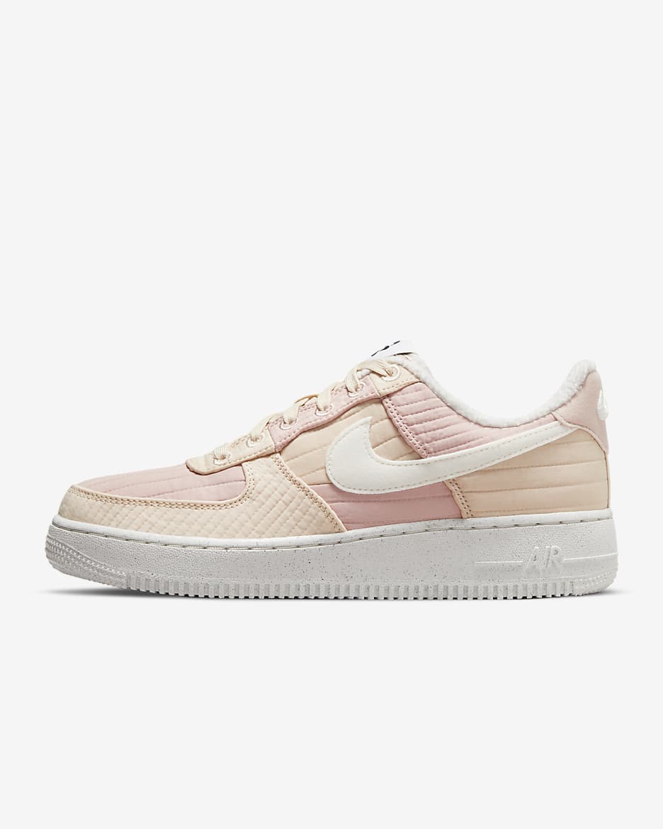 รองเท้าผู้หญิง Nike Air Force 1 ’07 LXX - Pearl White/Fossil Stone/Pink Oxford/Sail