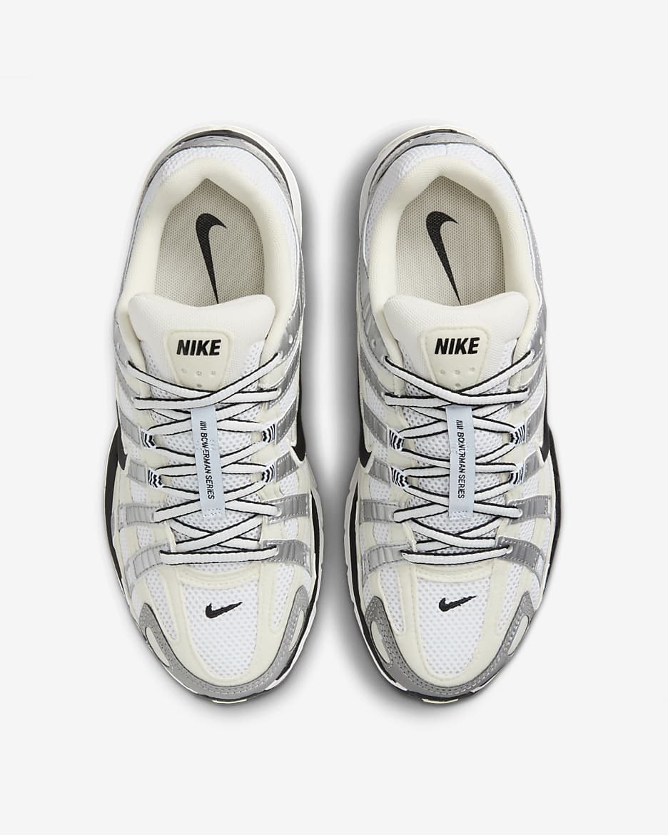 Nike P-6000 Shoes - Coconut Milk/Summit White/Metallic Silver/Black