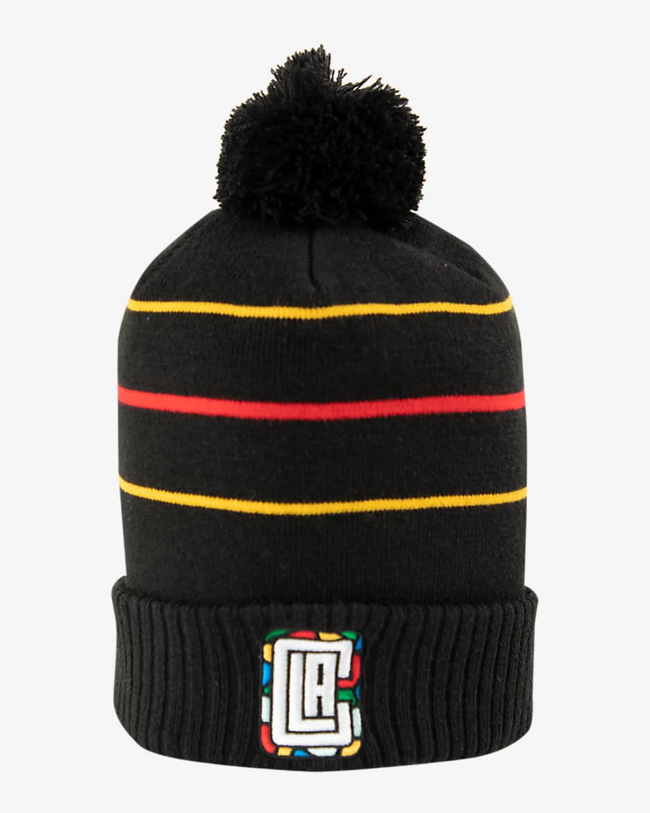 Gorro Nike de la NBA Los Angeles Clippers - Negro