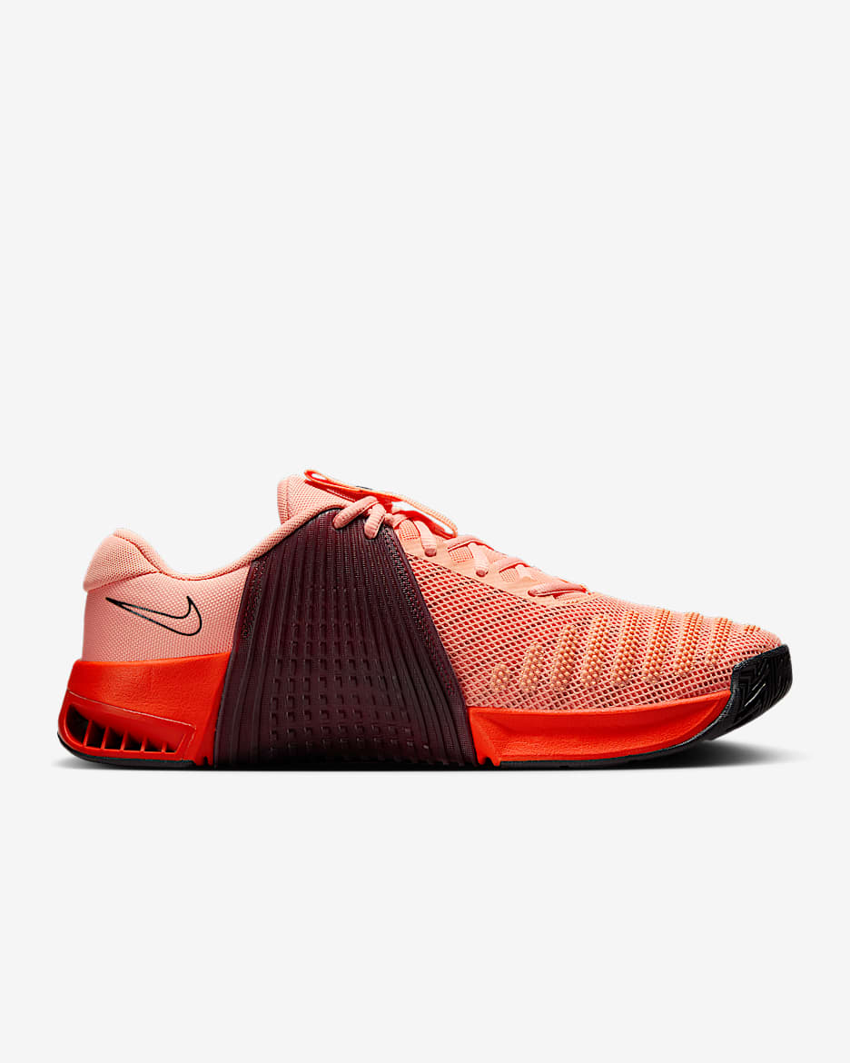 Nike Metcon 9 Men's Workout Shoes - Apricot Agate/Picante Red/Dark Team Red/Black