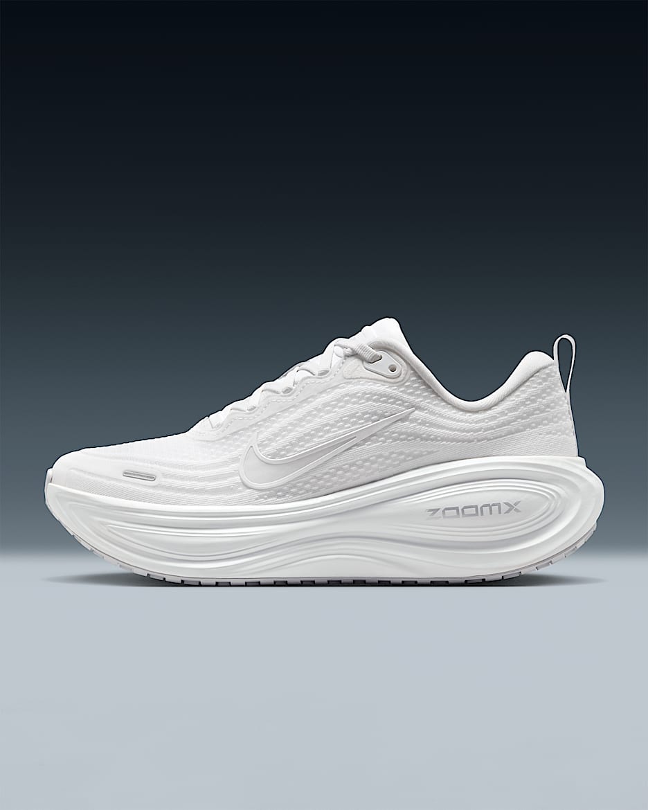 Nike Vomero Plus Kadın Yol Koşu Ayakkabısı - Beyaz/Photon Dust/Metallic Silver/Summit White
