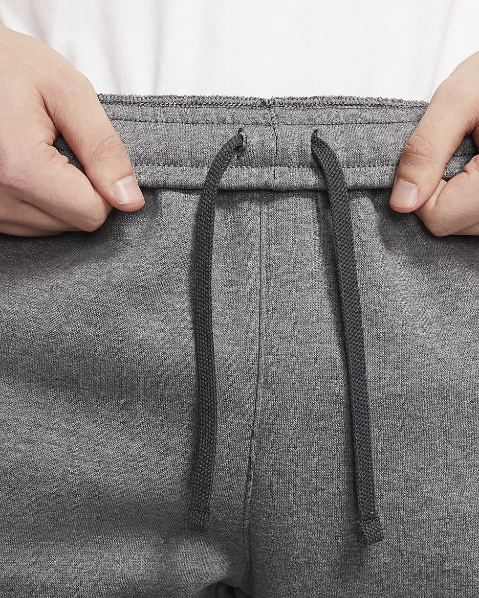 Nike Sportswear Club Fleece Joggers - Charcoal Heather/Anthracite/Blanc