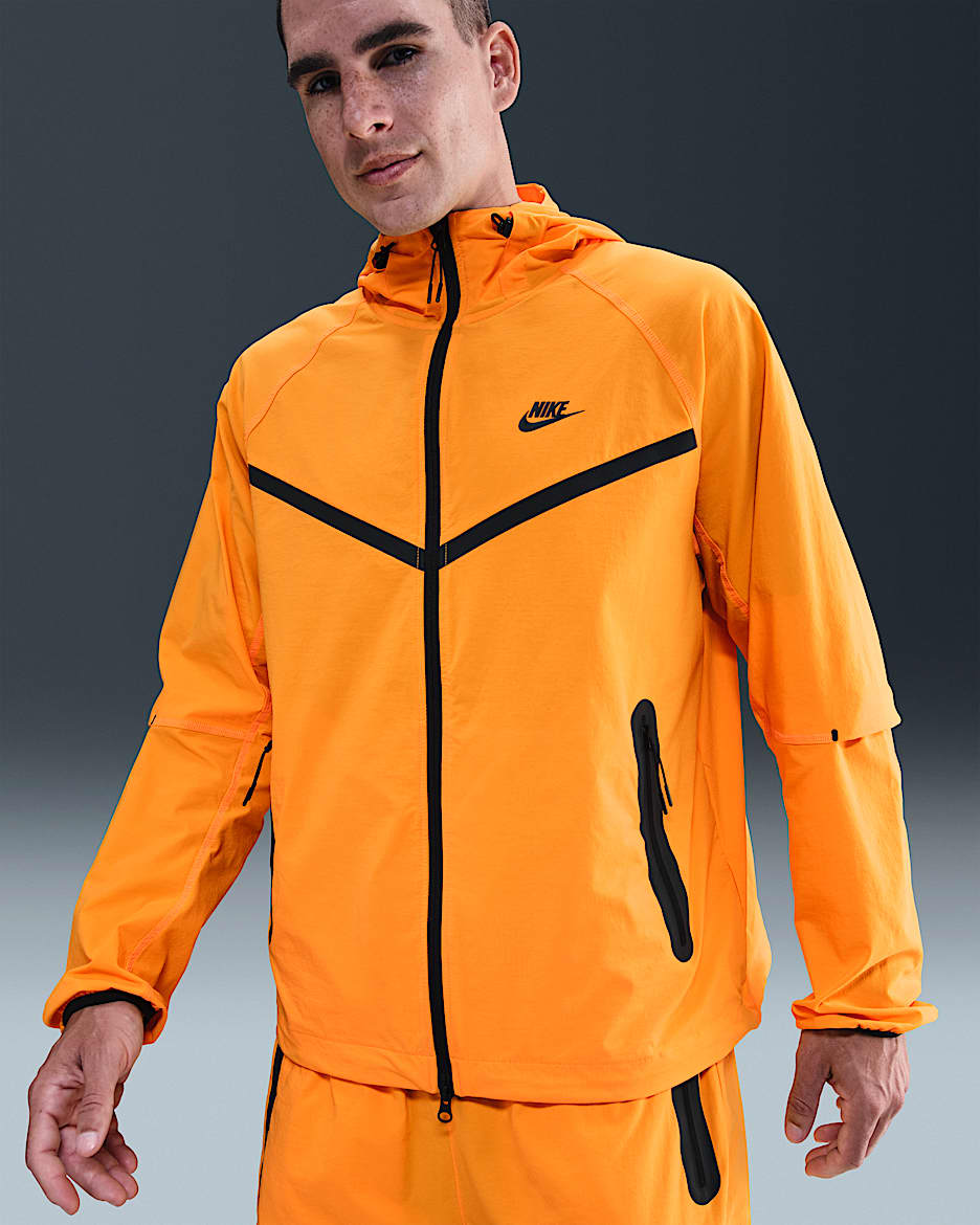 Nike Tech Men's Woven Full-Zip Windrunner Jacket - Sundial