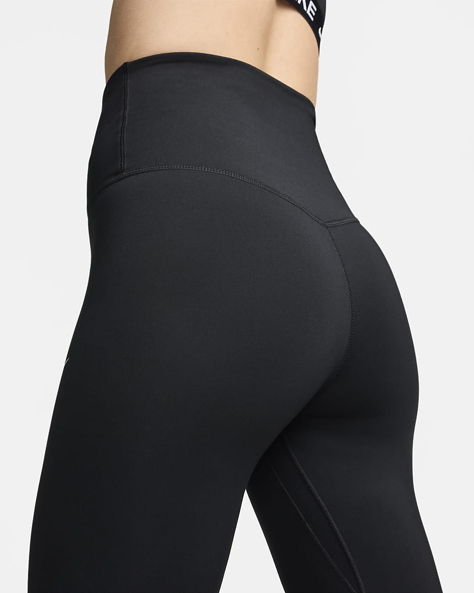 Legging long à taille haute Nike One pour femme - Noir/Sail