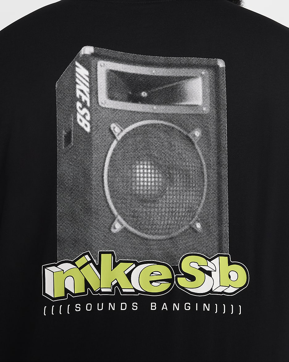 T-shirt da skate Nike SB Max90 - Nero