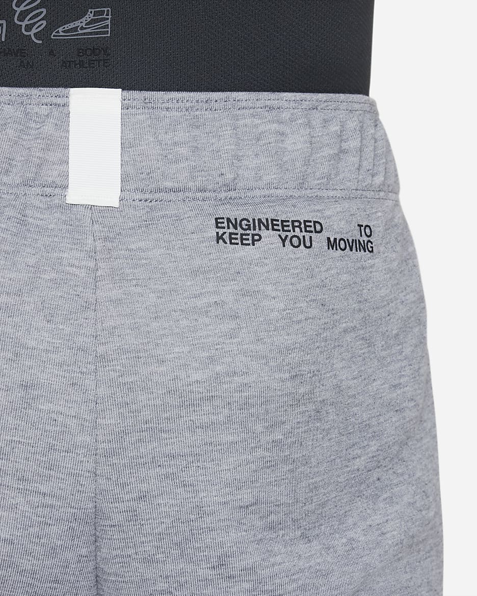 Nike Dri-FIT Performance Select Big Kids' (Boys') Training Joggers - Grey Heather/Heather/Sail