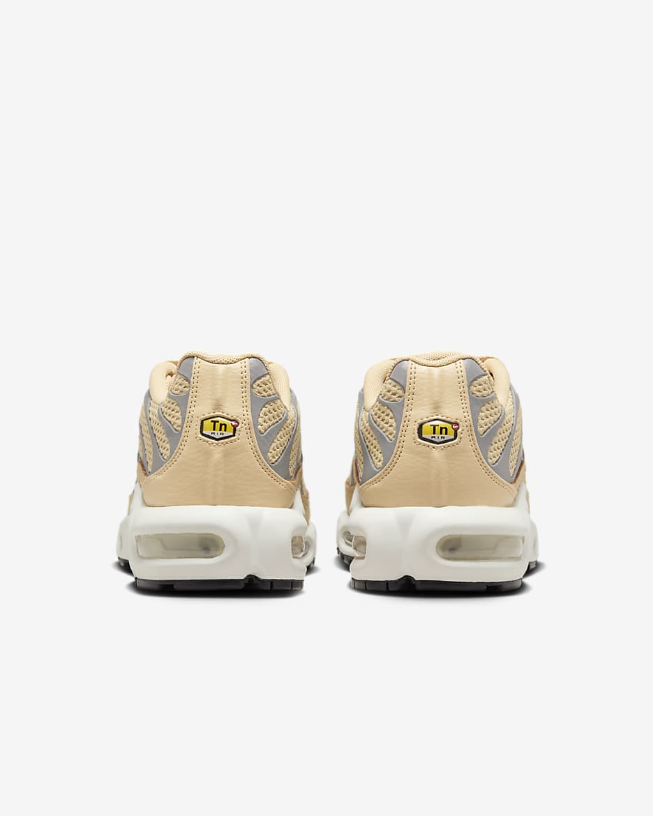 Nike Air Max Plus Women's Shoes - Sesame/Metallic Silver/Light Orewood Brown/Black