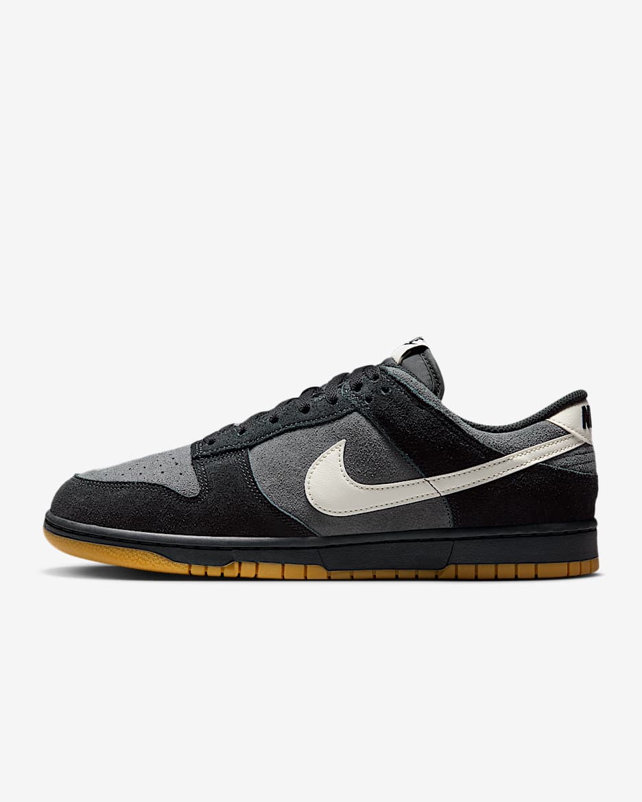 Scarpa Nike Dunk Low Retro SE – Uomo - Nero/Antracite/Gum Light Brown/Pale Ivory