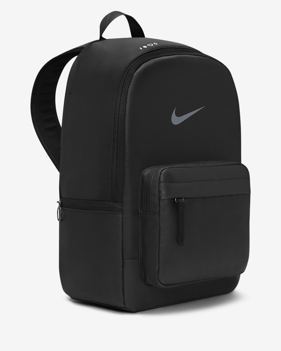 Nike Heritage Winterized Eugene Backpack (23L) - Black/Black/Smoke Grey