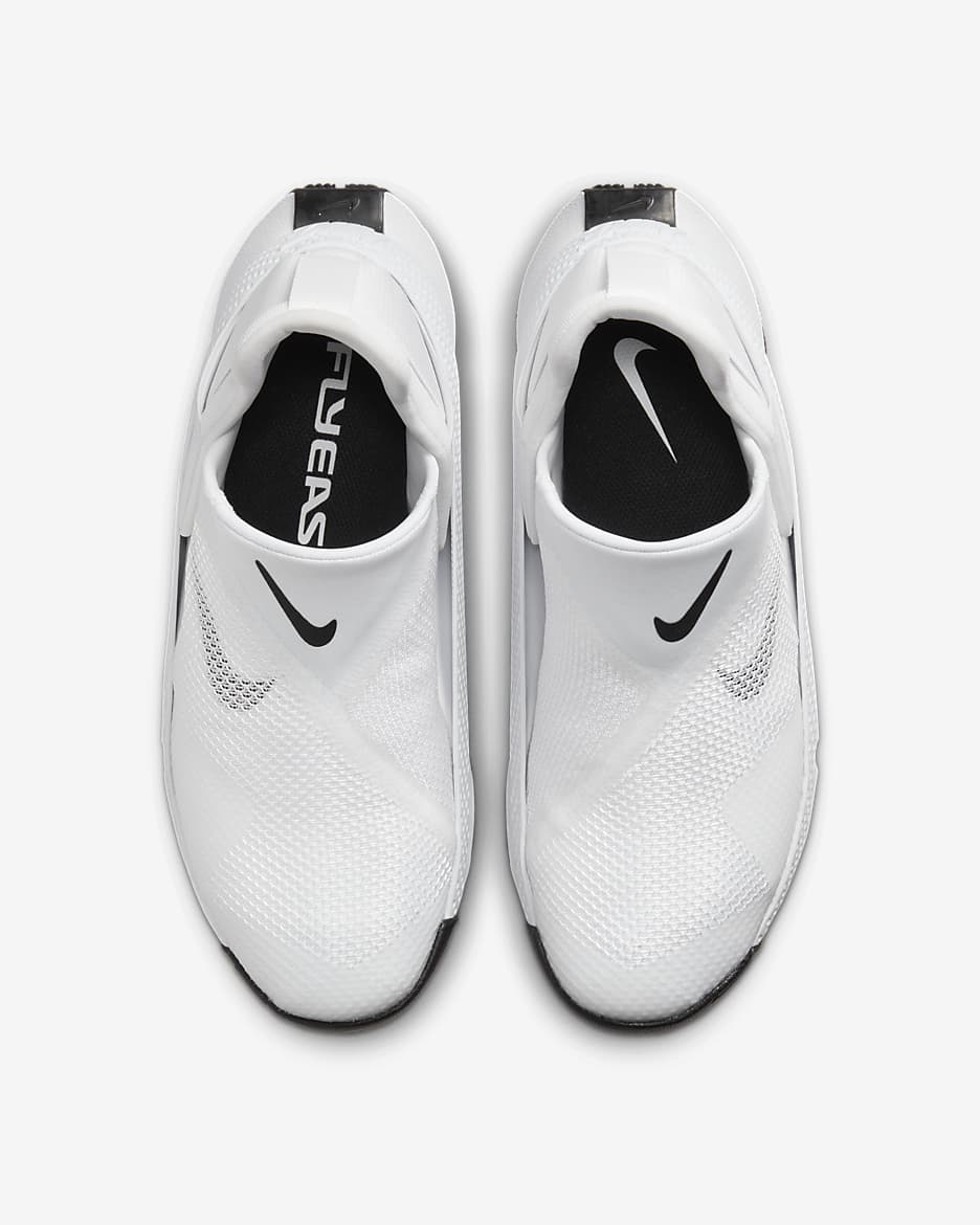 Nike Go FlyEase Women's Easy On/Off Shoes - White/Black