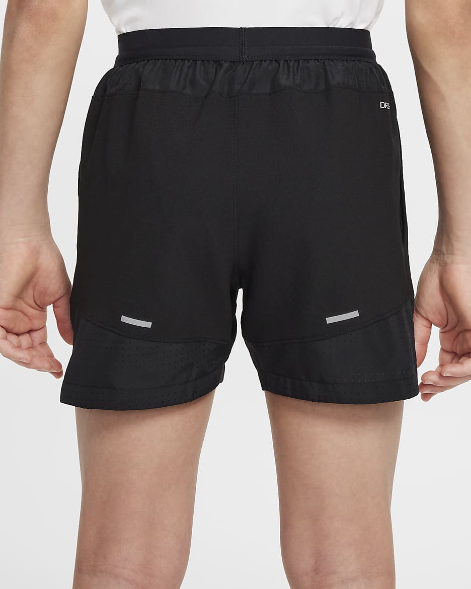 Nike Multi Tech EasyOn Pantalón corto de entrenamiento Dri-FIT - Niño - Negro/Negro/Anthracite