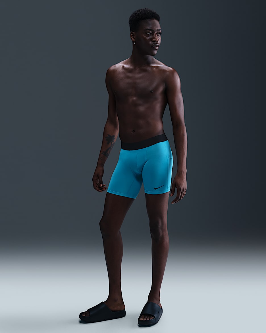 Nike Pro Men's Dri-FIT Fitness Shorts - Dusty Cactus/Black