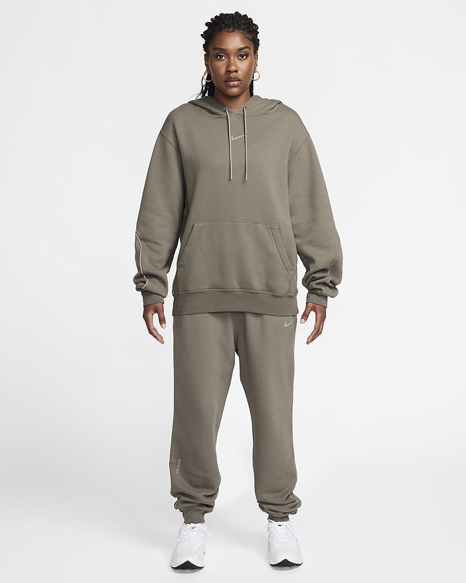 NOCTA NOCTA Fleece CS Tracksuit Bottoms - Olive Grey/Moon Fossil/Moon Fossil