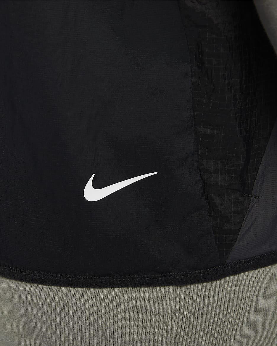 เสื้อกั๊กวิ่งผู้ชาย Nike Trail Aireez - ดำ/Anthracite/Summit White