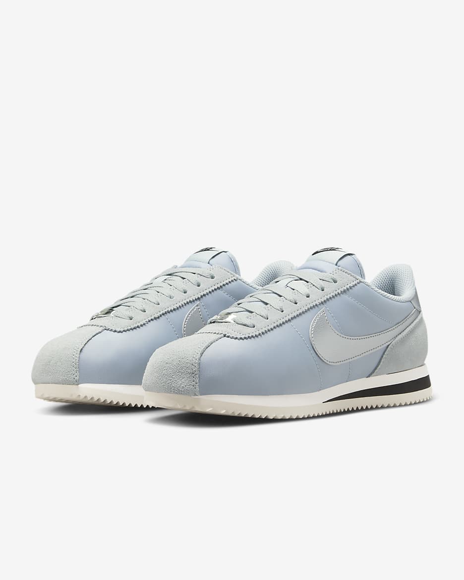 Nike Cortez Textile 鞋款 - Light Pumice/Light Orewood Brown/黑色/Metallic Silver