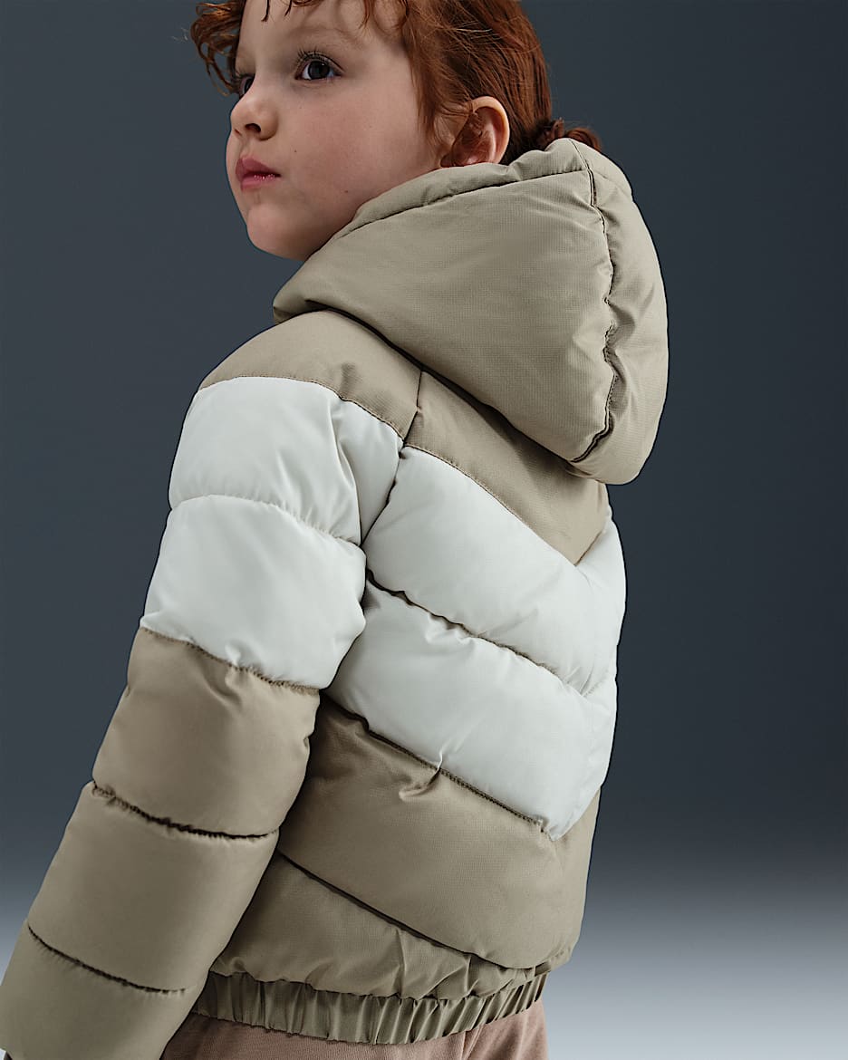 Nike Toddler Hooded Chevron Puffer Jacket