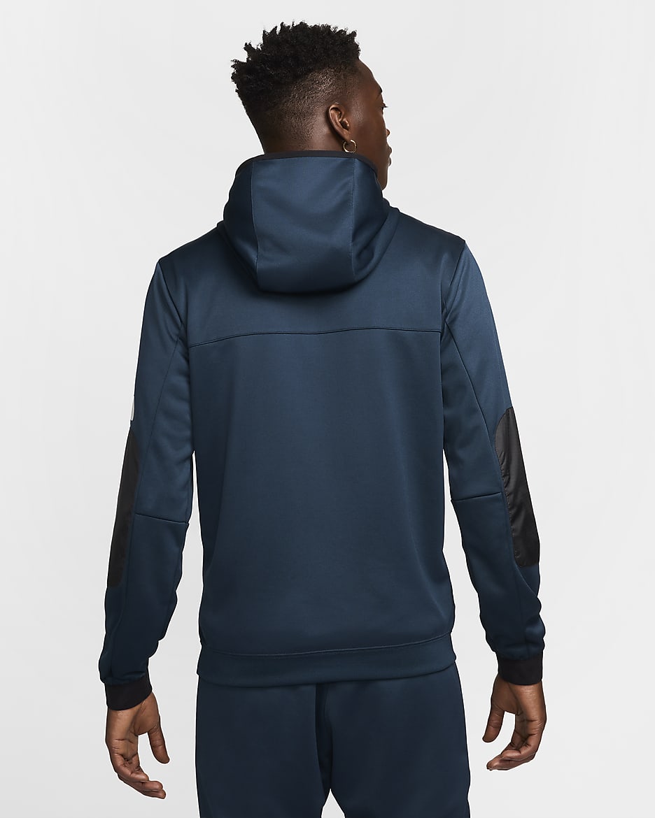 Nike Sportswear Air Max Men's Full-Zip Hoodie - Armoury Navy/Dark Smoke Grey/Black