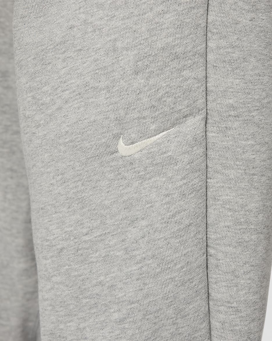 Pants de básquetbol Dri-FIT para hombre Nike Standard Issue - Gris oscuro jaspeado/Marfil pálido