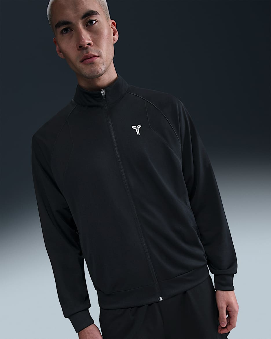 Kobe Dri-FIT strikket jakke - Svart/Svart/Hvit