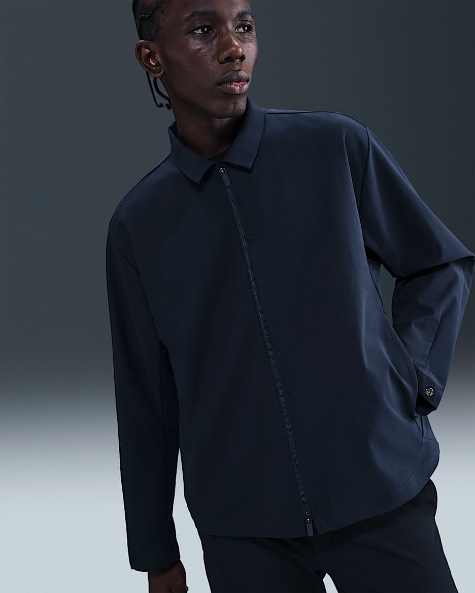 Nike 24.7 PerfectStretch Men's Dri-FIT UV Jacket - Obsidian/Dark Obsidian
