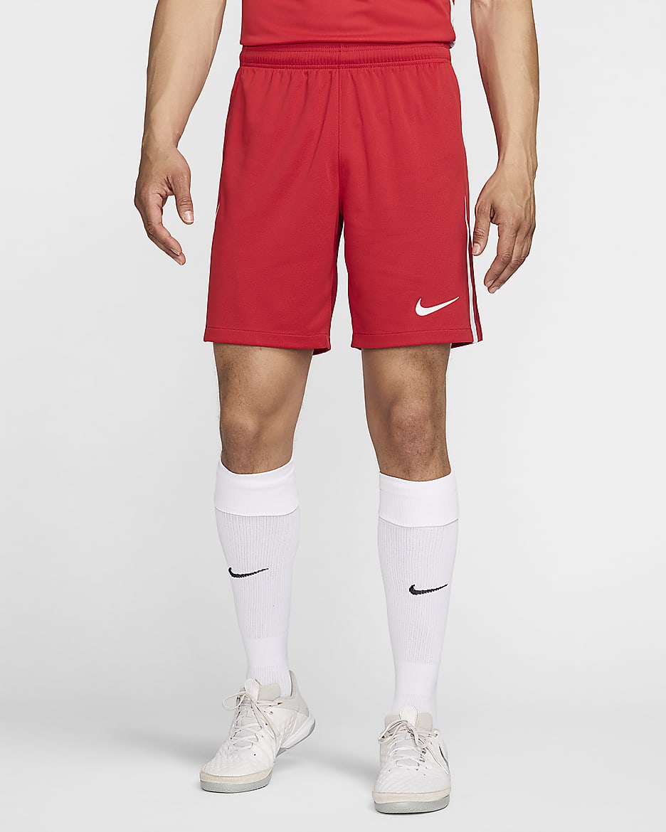 Türkei 2024/25 Stadium Home/Away Nike Replica Dri-FIT Fußballshorts für Herren - Sport Red/Weiß