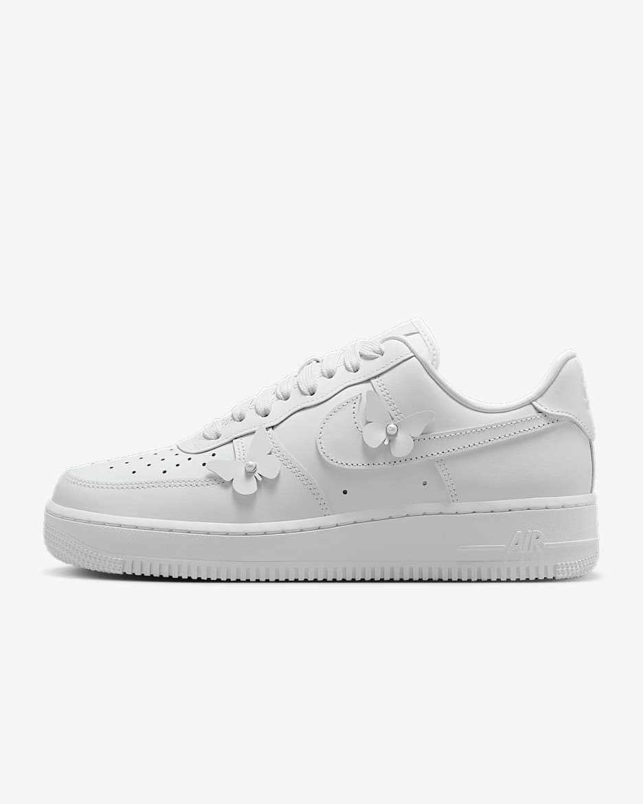 Nike Air Force 1 Low Women's Shoes - White/Black/White