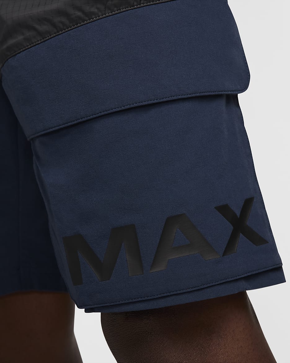 Shorts cargo in tessuto Nike Air Max – Uomo - Armory Navy/Dark Smoke Grey