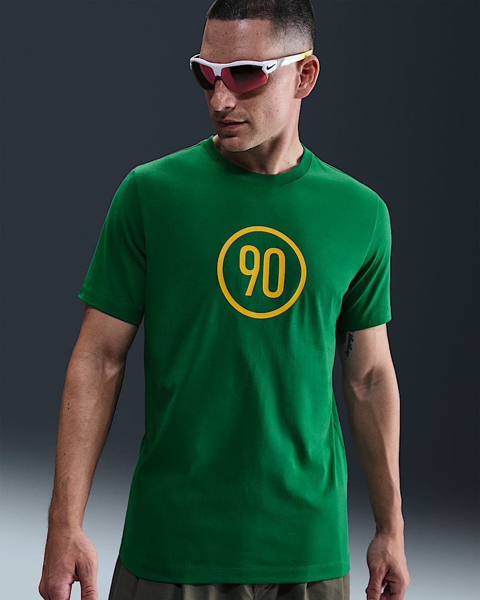 Nike Total 90 Men's Football T-Shirt - Pine Green