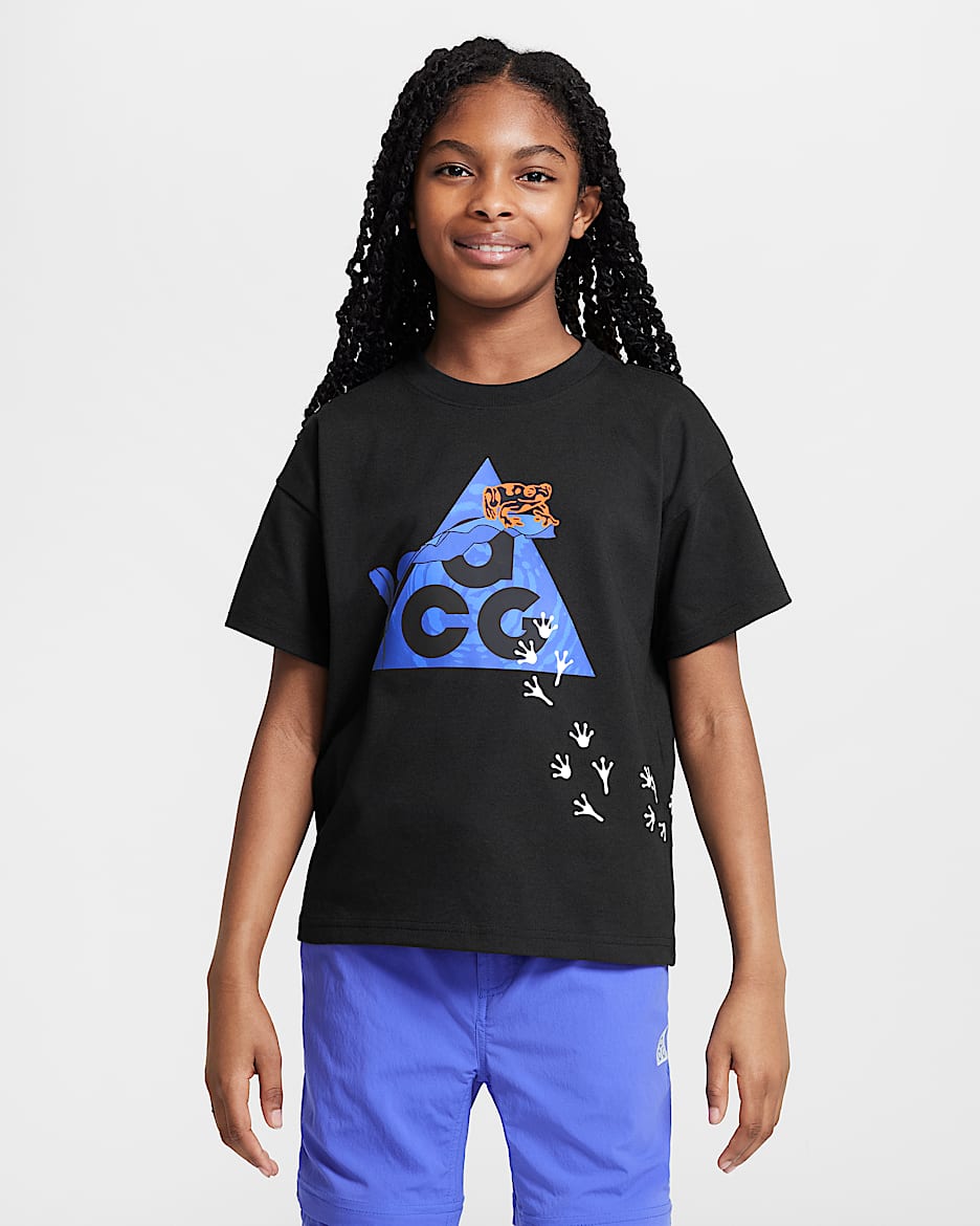 Nike ACG Older Kids' Dri-FIT T-Shirt - Black