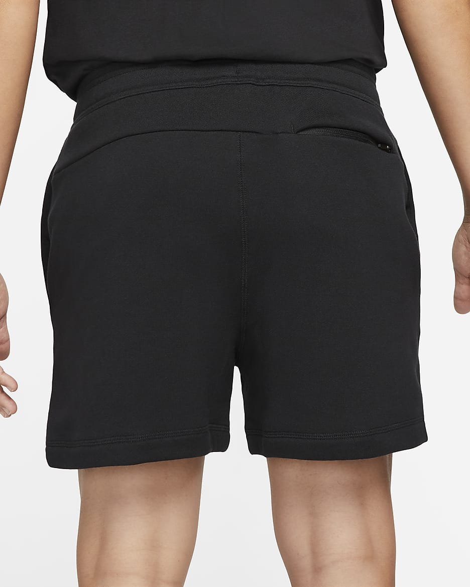 Nike Sportswear Air Men's French Terry Shorts - Black/Black