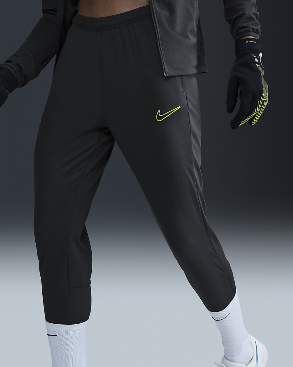 Nike Dri-FIT Academy-tracksuit til kvinder - Anthracite/Volt