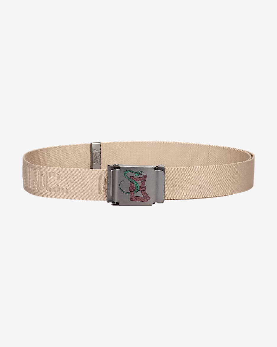 Nike SB Reversible Jacquard Webbing Belt - Khaki